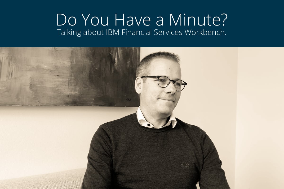 Jörg Erdmenger, VP Engineering at knowis AG, on IBM Financial Services Workbench