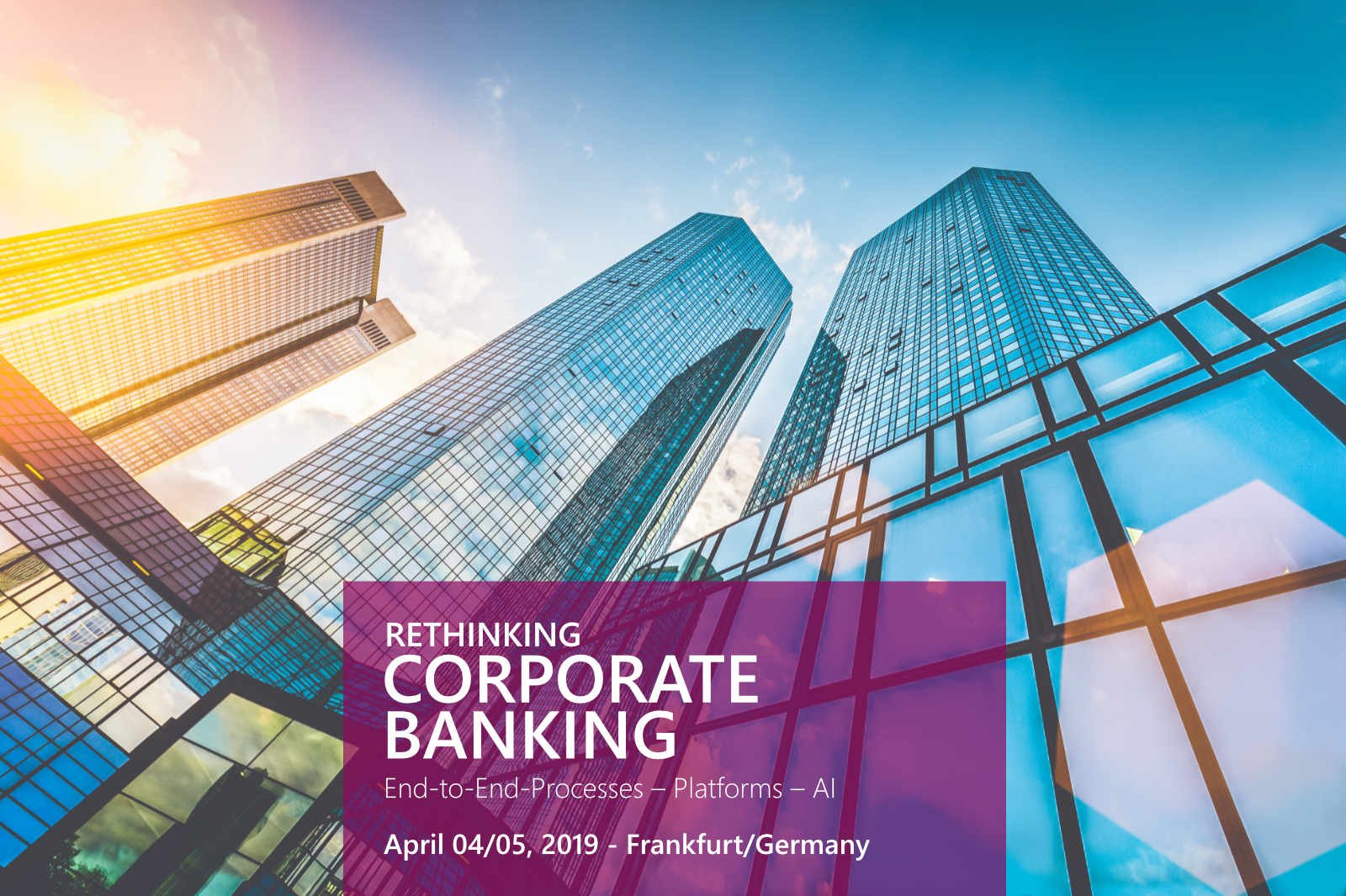 Rethinking Corporate Banking - Euroforum 2019