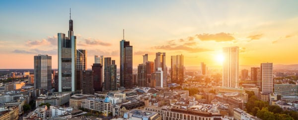 Skyline of Frankfurt