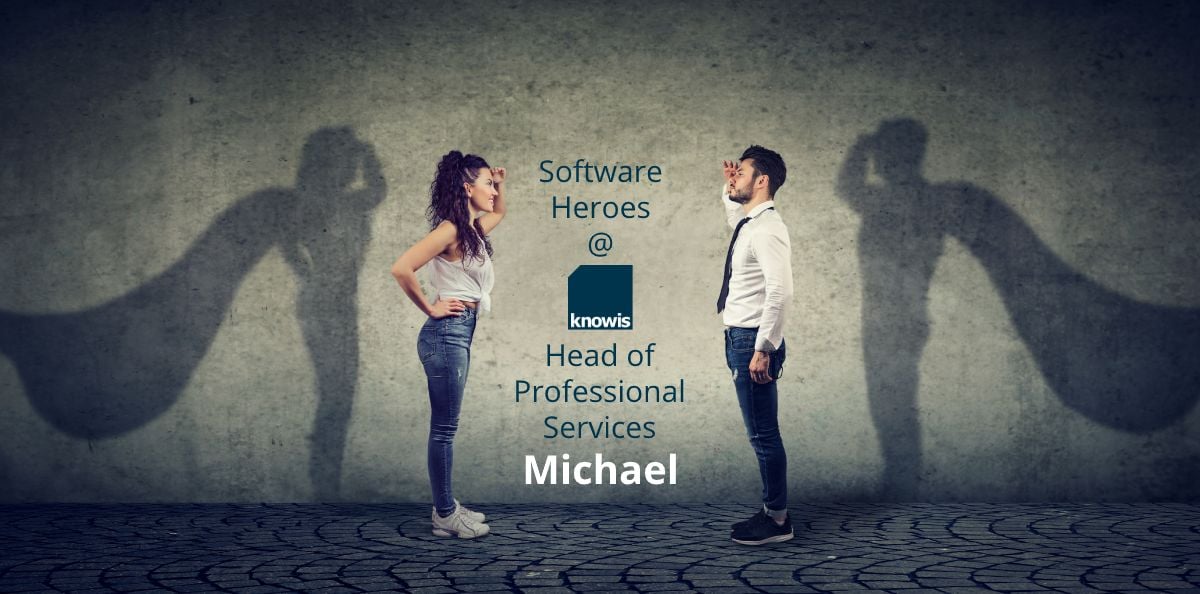 Software Heroes @ knowis: Head of Professional Services Michael 